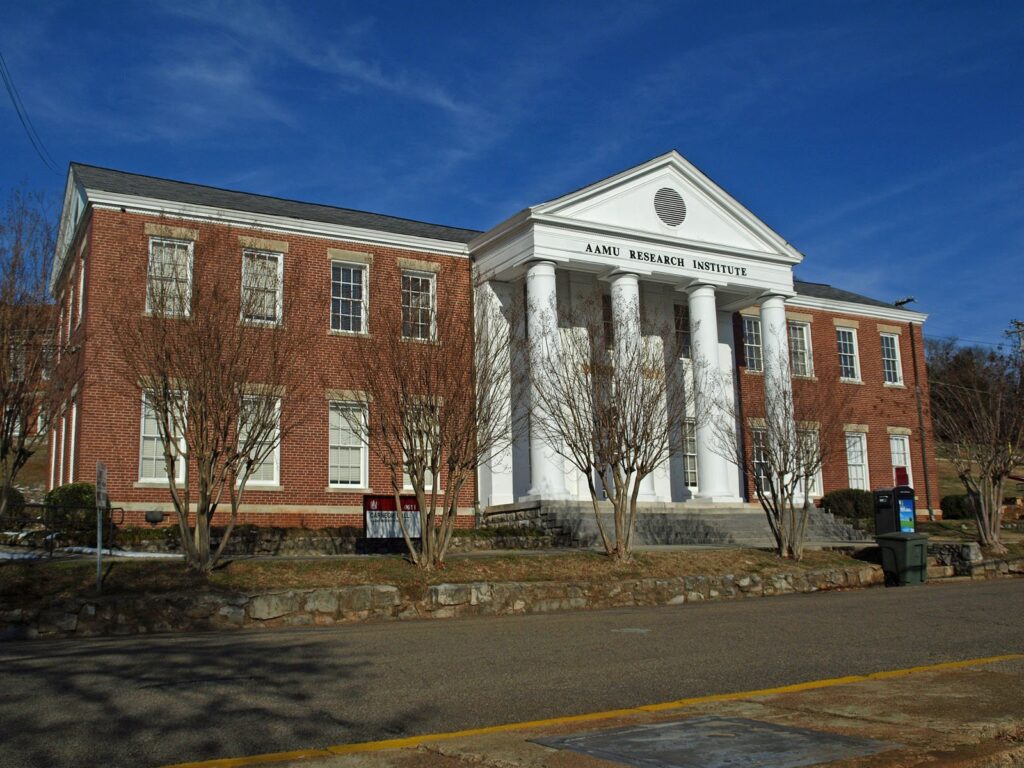 Carnegie Hall, home of the AAMU Research Institute, at Alabama A&M University