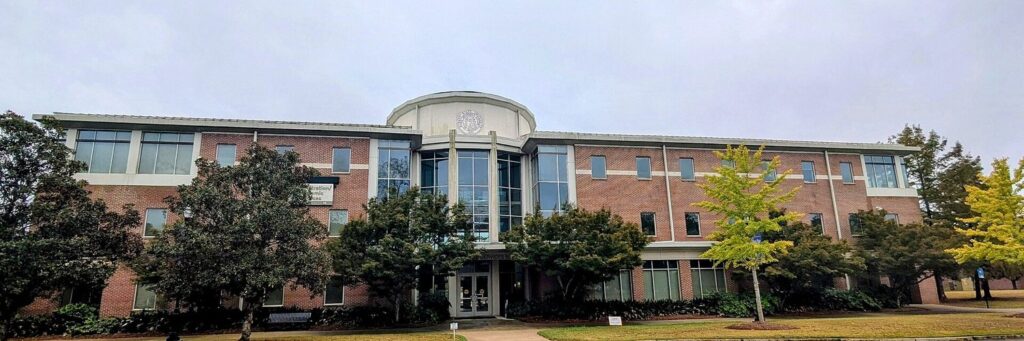 Administration and academic services building at Albany State University