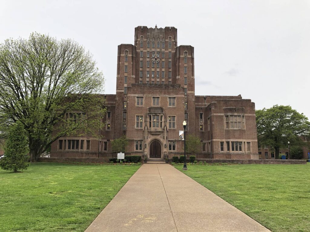 Cravath Hall at Fisk University in Nashville, Tennessee