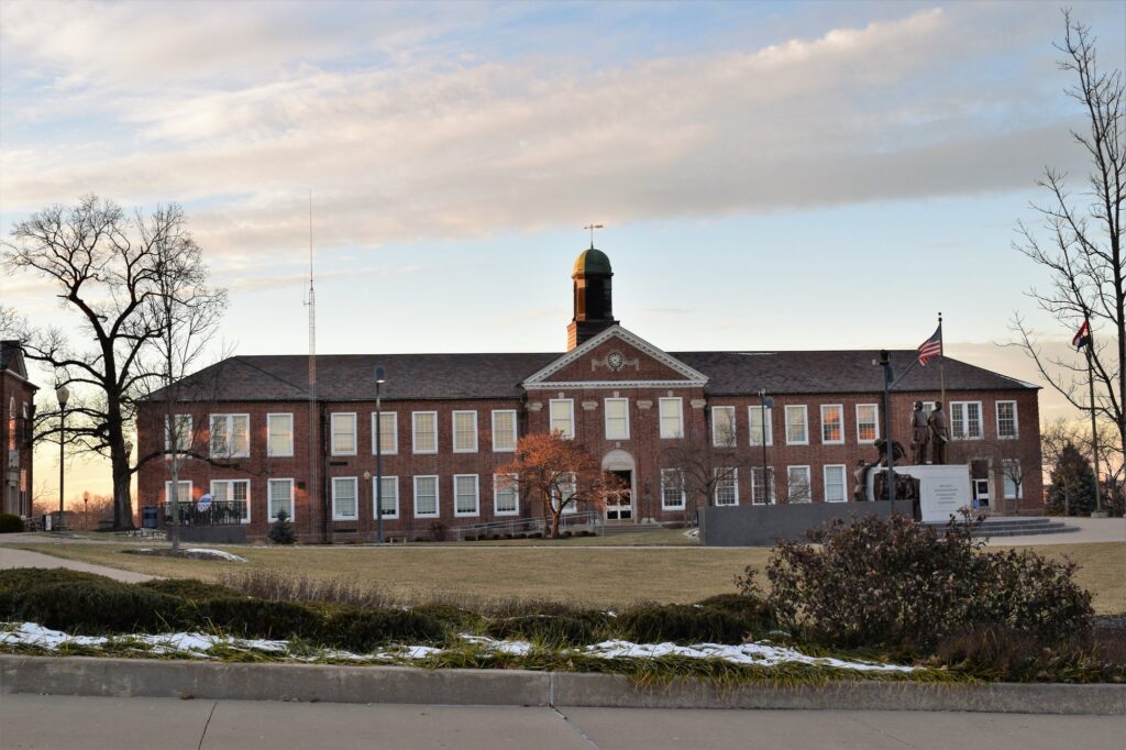 Young Hall at Lincoln University of Missouri in Jefferson City, Missouri