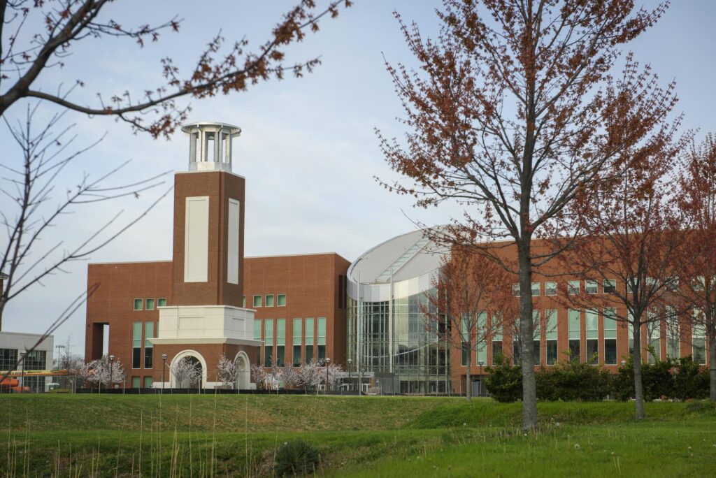 The Lyman Beecher Brooks Library at Norfolk State University in Norfolk, Virginia