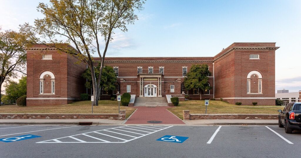 Cox Administration Building at Philander Smith University