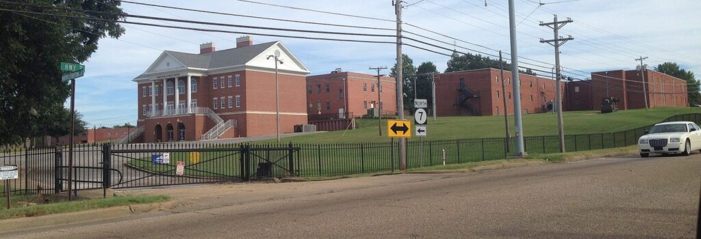 Hamilton Science Center on the Rust College campus in Holly Springs, Mississippi