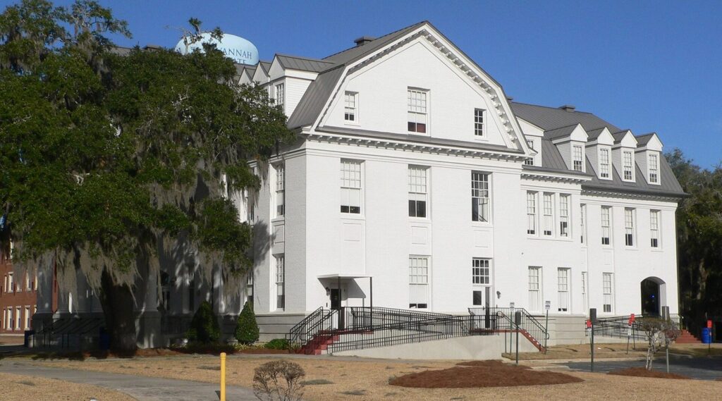 Historic Hill Hall at Savannah State University