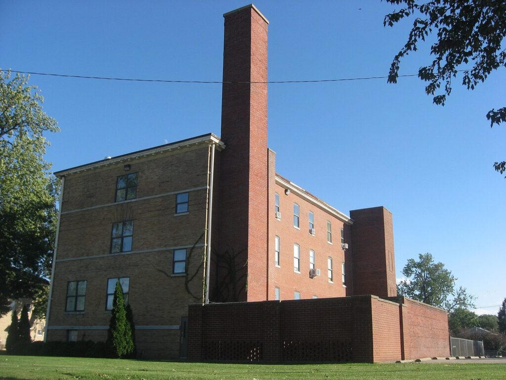 Historic campus building at Simmons College of Kentucky in Louisville