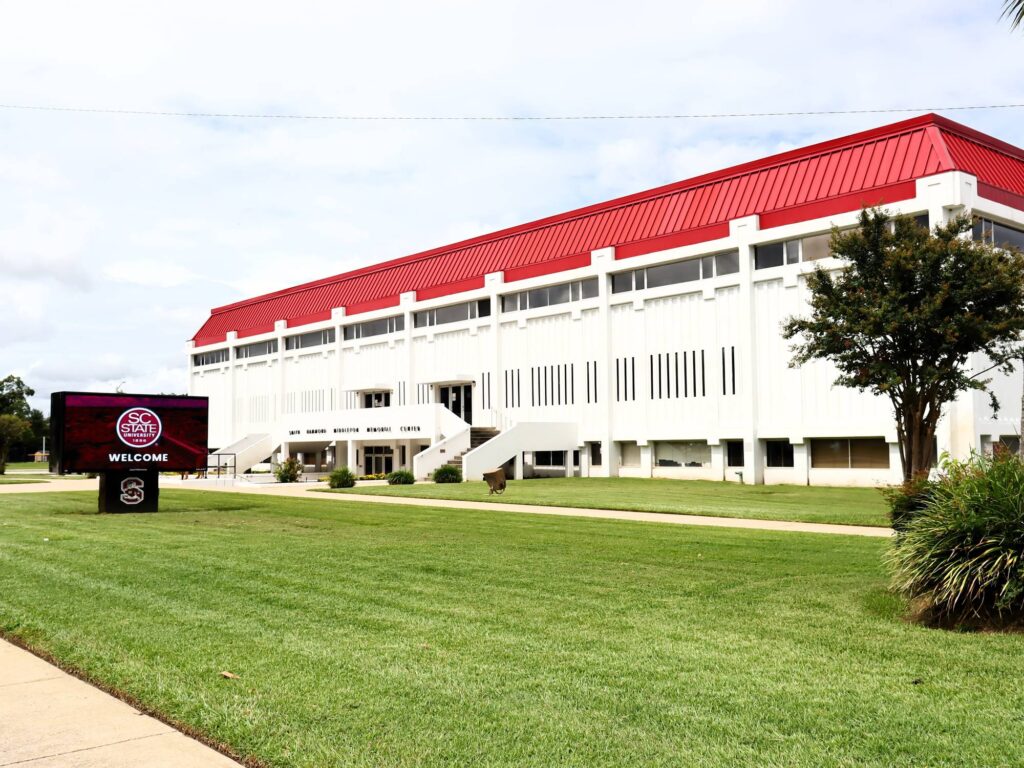 The Smith-Hammond-Middleton Memorial Center on the campus of South Carolina State University in Orangeburg