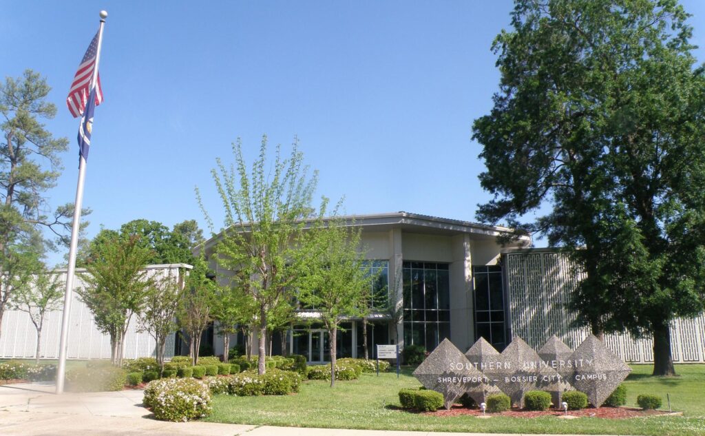 The Southern University at Shreveport campus in Shreveport, Louisiana