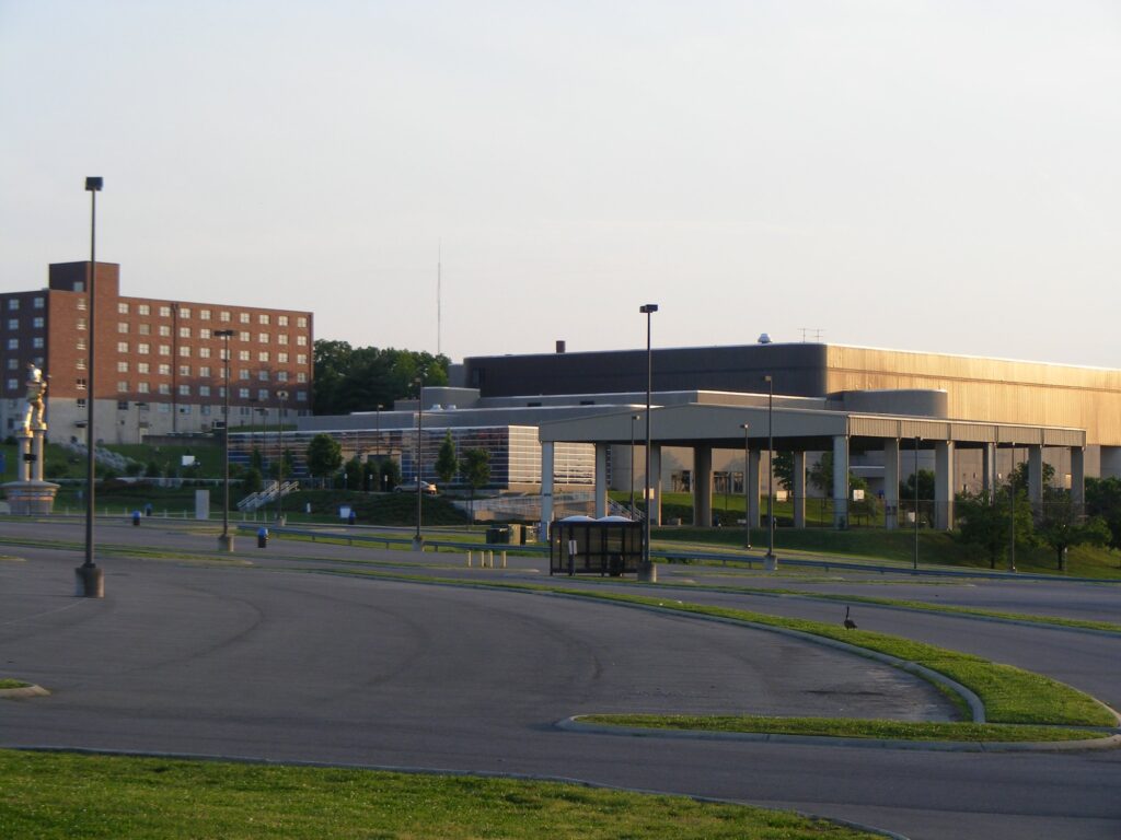 Campus buildings at Tennessee State University in Nashville, Tennessee
