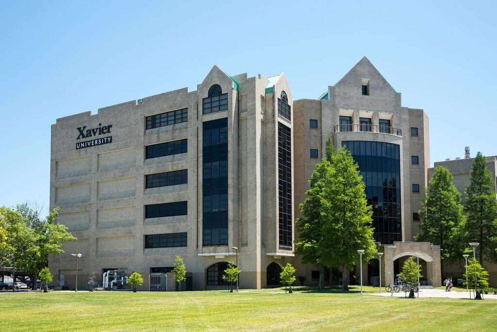 Library building at Xavier University of Louisiana